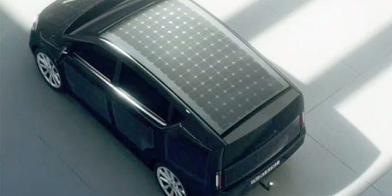 Paneles solares para coches eléctricos