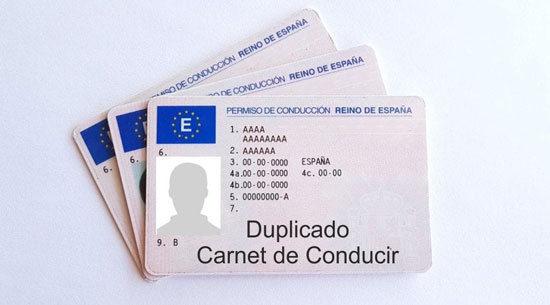 Duplicado del Carnet de Conducir,